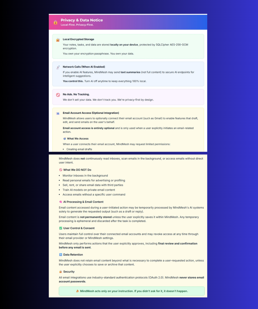 Privacy — original published information, page 1